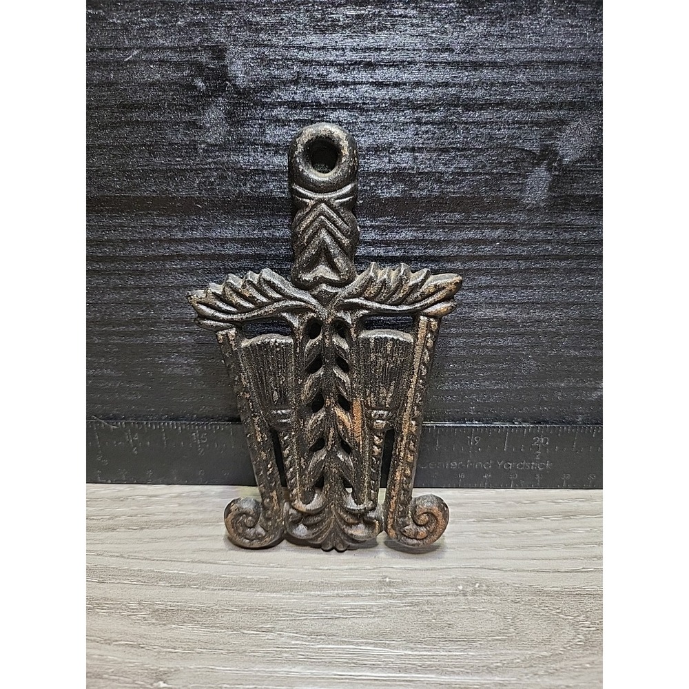 Vintage John Wright Trivet Cast Iron Great Find